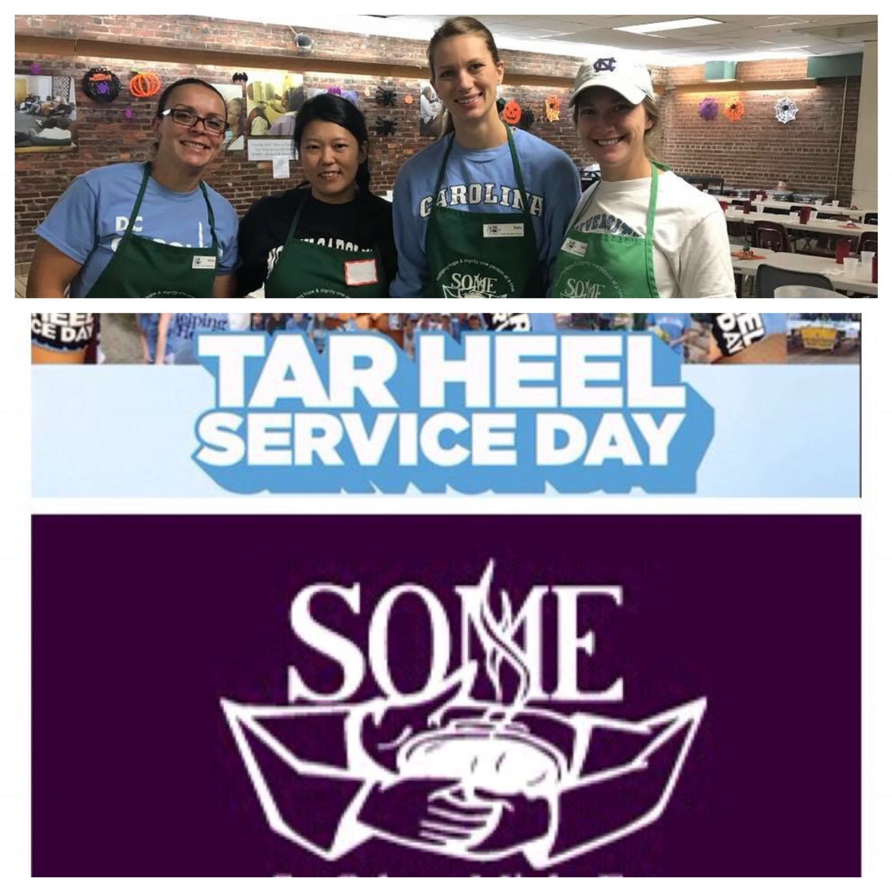 Tar Heel Service Day at SOME (So Others May Eat)